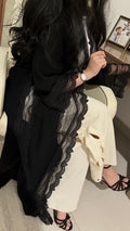 EQ46 Signature Lace Abaya