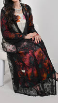 EQ01 Lace Abaya